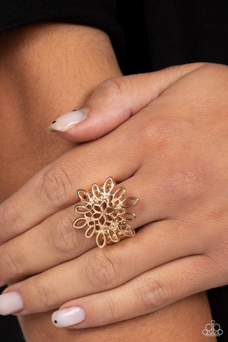 Coastal Chic - Gold Ring