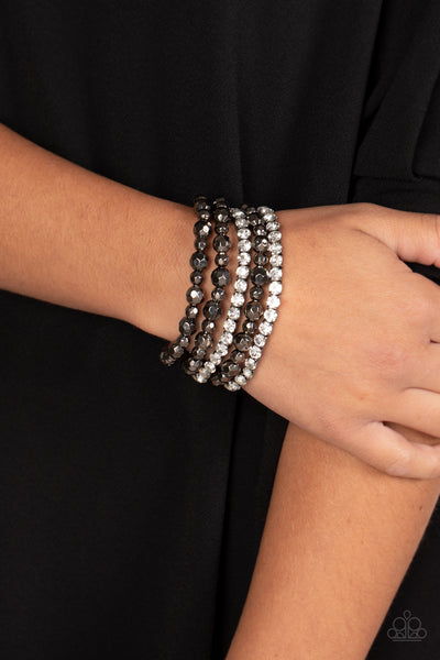 Top Notch Twinkle - Black Bracelet