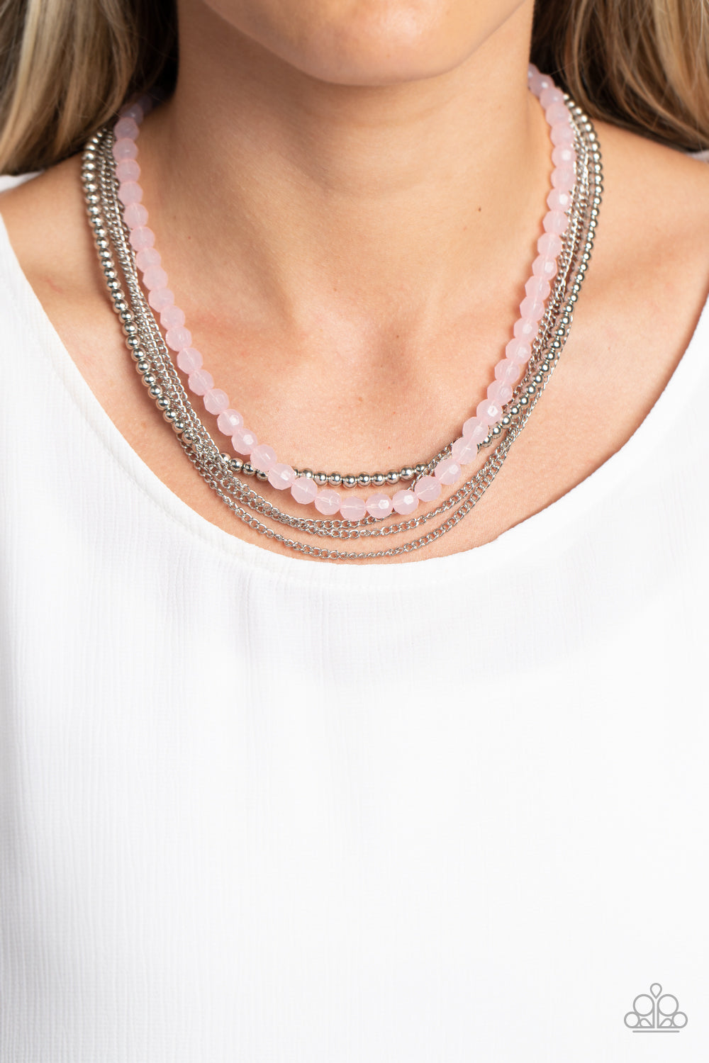 Boardwalk Babe - Pink Necklace