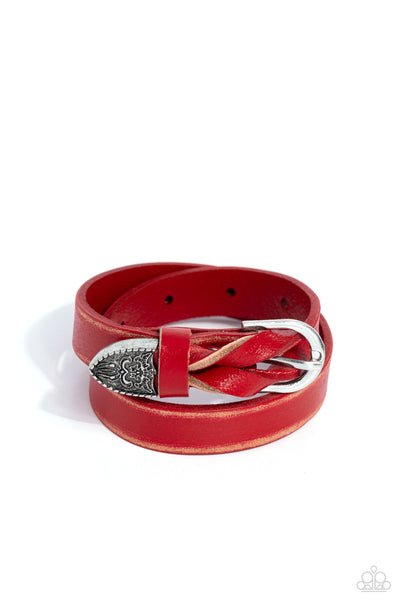 Coat of Arms Couture - Red Urban Bracelet