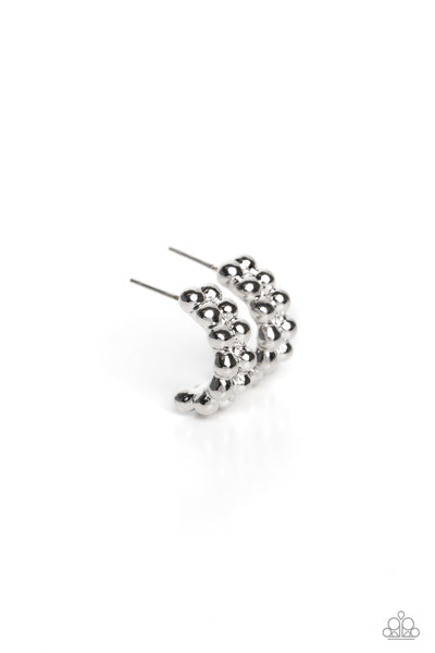 Bubbling Beauty - Silver Earrings