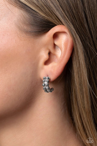 Bubbling Beauty - Silver Earrings