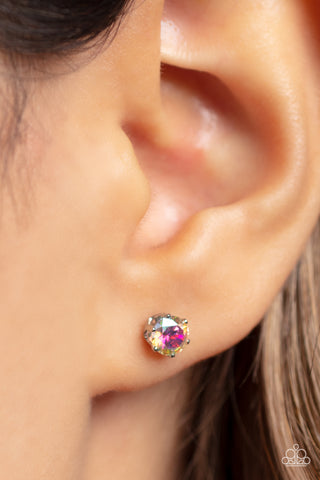 Delicately Dainty - Multi Earrings Iridescent