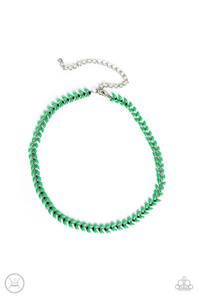 Grecian Grace - Green Necklace EMP 2023