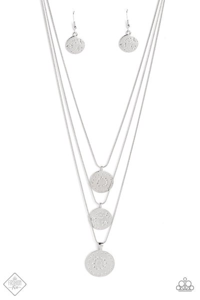 Caviar Charm - Silver Necklace Fashion Fix 02/2023