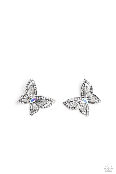 Wispy Wings - Multi Earrings Butterfly