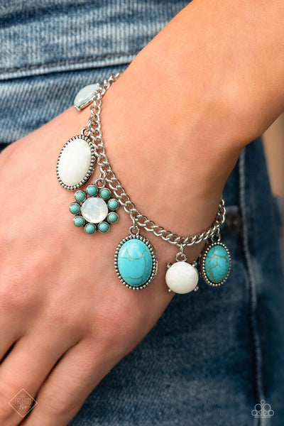 Cowboy Charm - Blue Bracelet Fashion Fix 03/2023