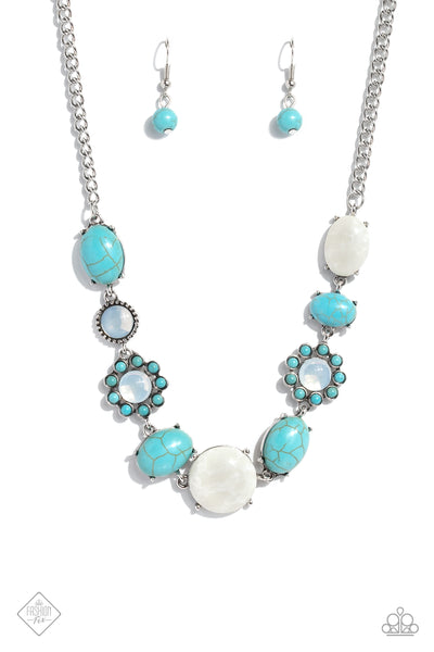 Cowboy Catwalk - Blue Necklace Fashion Fix 03/2023