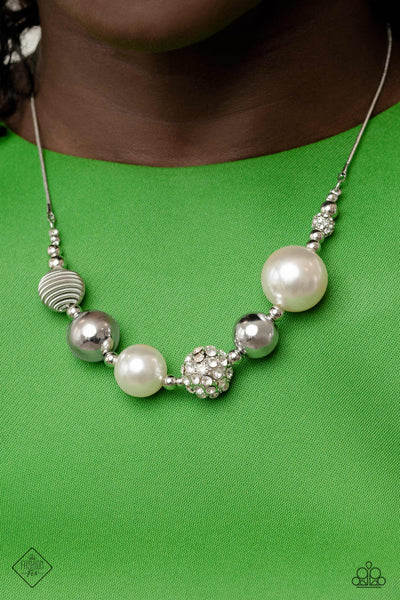 Caliber Choreographer - White Necklace Pearl Fashion Fix 04/2023