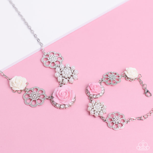 Tea Party Favors/Theme - Pink Necklace/bracelet  LOP 04/2023
