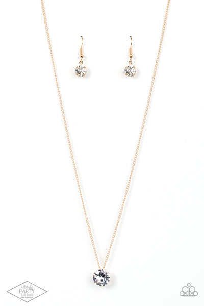 What A Gem - Gold Necklace