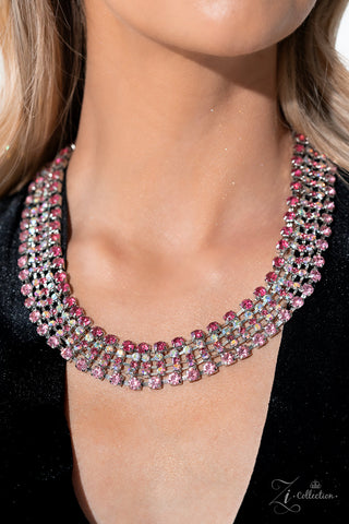 Flirtatious - Pink Necklace ZI Collection 2023