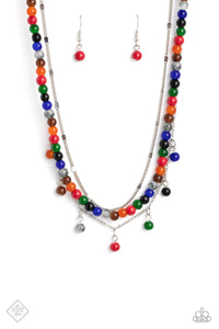 BEAD All About It - Red Necklace Fashion Fix 08/2023