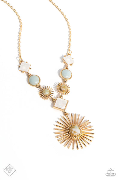 Sunburst Style - Gold Necklace Fashion Fix 09/2023