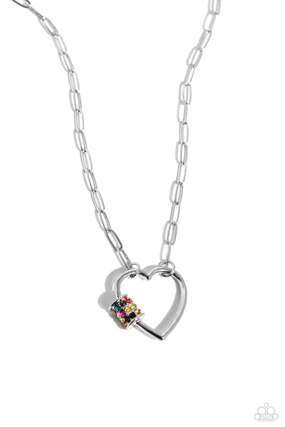 Affectionate Attitude - Multi Necklace Heart