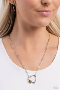 Affectionate Attitude - Multi Necklace Heart