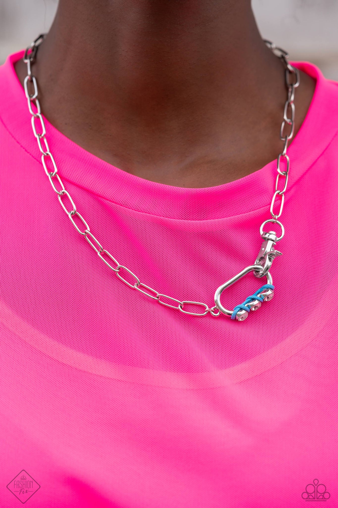 Dont Want to Miss a STRING - Blue Necklace Fashion Fix 09/2023