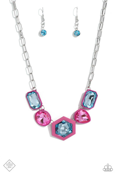 Evolving Elegance - Pink Necklace Fashion Fix 07/2023