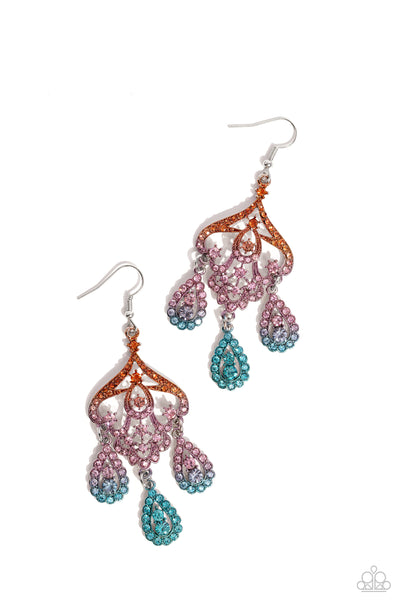 Chandelier Command - Multi Earrings