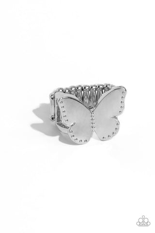 Soaring Santa Fe - Silver Ring Butterfly