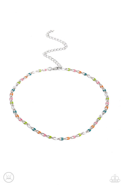 Admirable Accents - Multi Necklace Choker