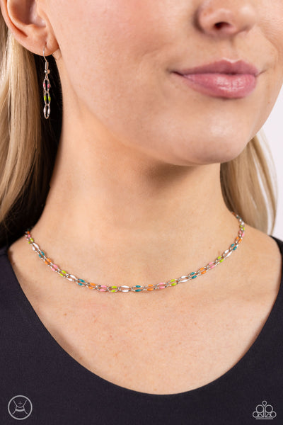 Admirable Accents - Multi Necklace Choker