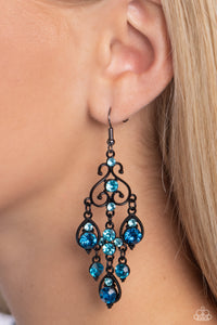 Regal Renovation - Blue Earrings