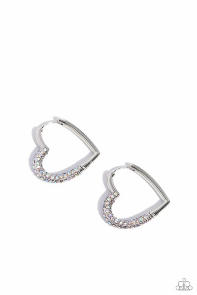 Be Mine, Valentine? - Multi Earrings Heart