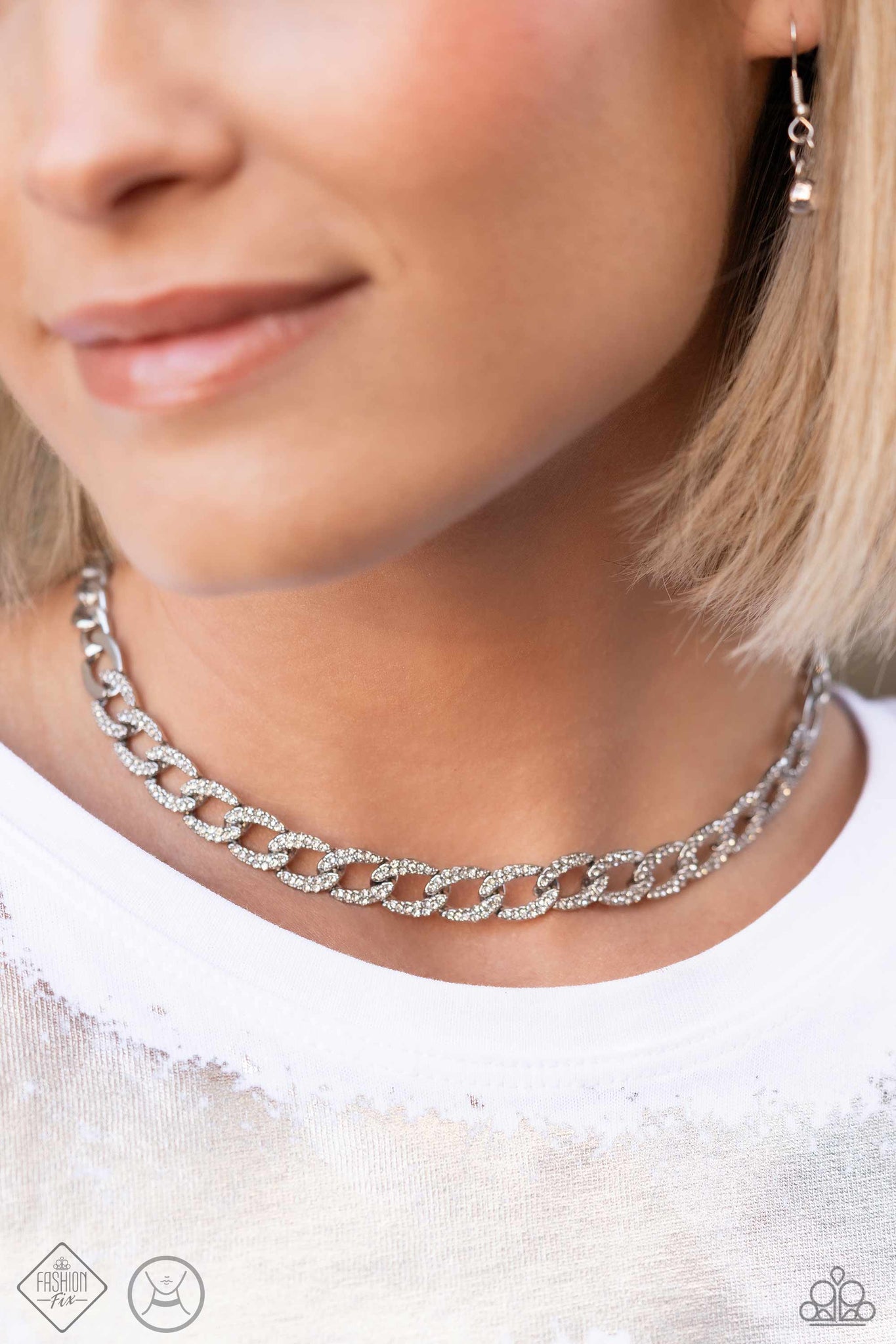 Fiercely Independent - White Necklace Fashion Fix 03/2024