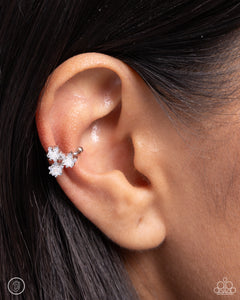 Ethereal Ensemble - White Ear Cuff