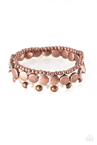 Girly Girl Glamour - Copper Bracelet