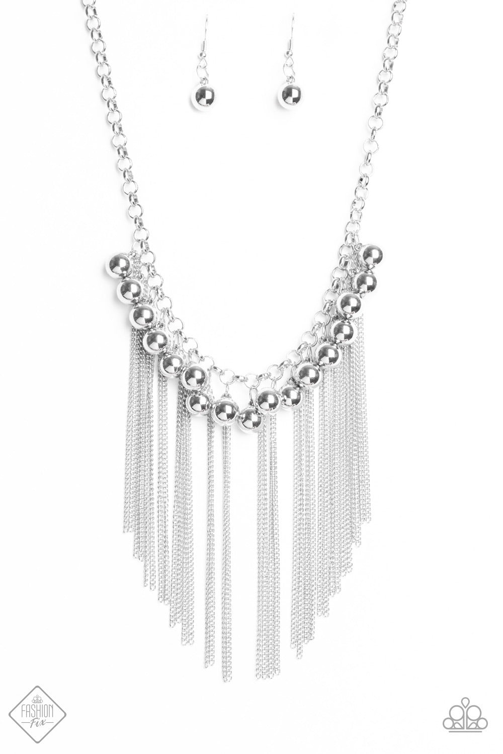 Powerhouse Prowl silver necklace