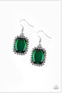 Downtown Dapper Green Earring