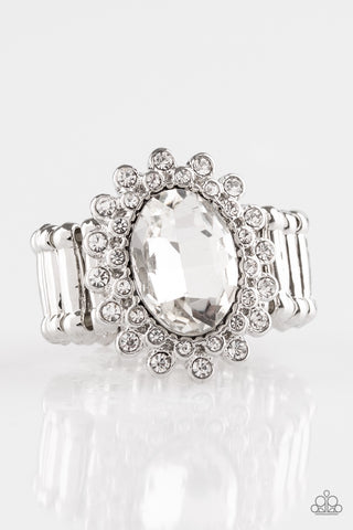 Castle Chic - White ring