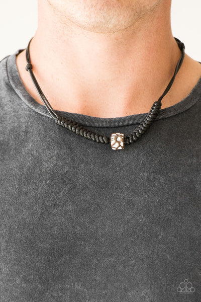 Pacific Pioneer - Black urban necklace