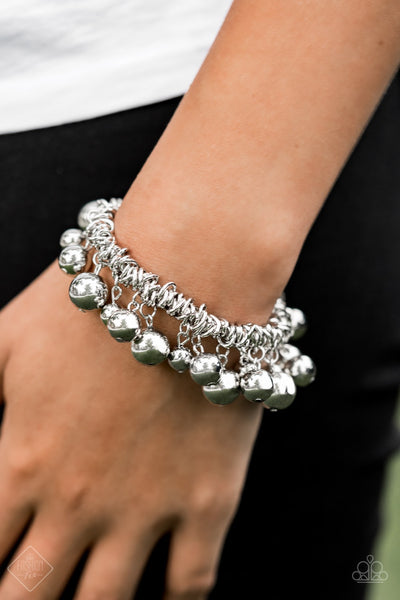 Ballroom Baller silver bracelet